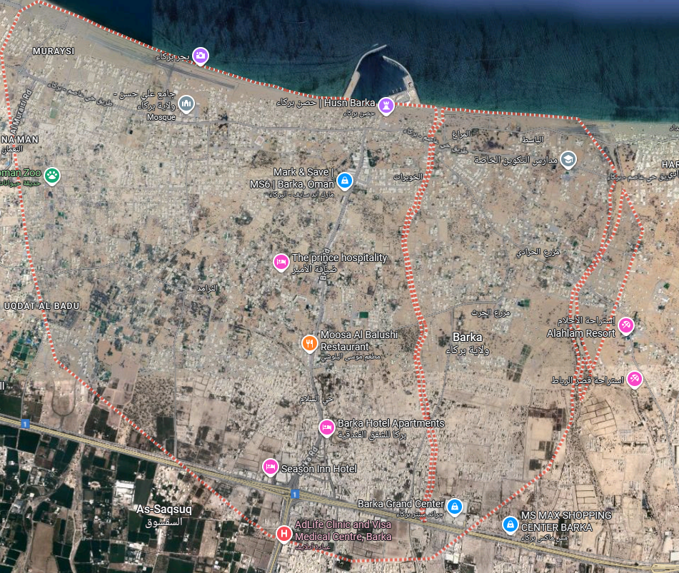 انبار اجاره‌ای در برکاء | ۱۲۰۰ متر مربع | OMR ۴,۲۰۰/ماه | Tamlik Oman thumbnail 3