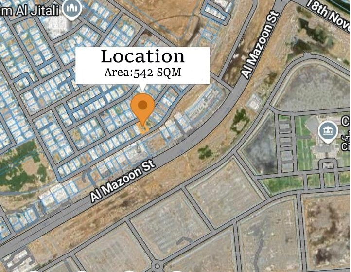 542m² Land for Sale in Al Mawaleh North | OMR 125,000 | Tamlik Oman thumbnail 2