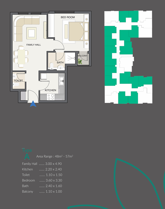 出售：Ghala 1-Bed 公寓 | OMR 25,555 | Tamlik Oman thumbnail 4