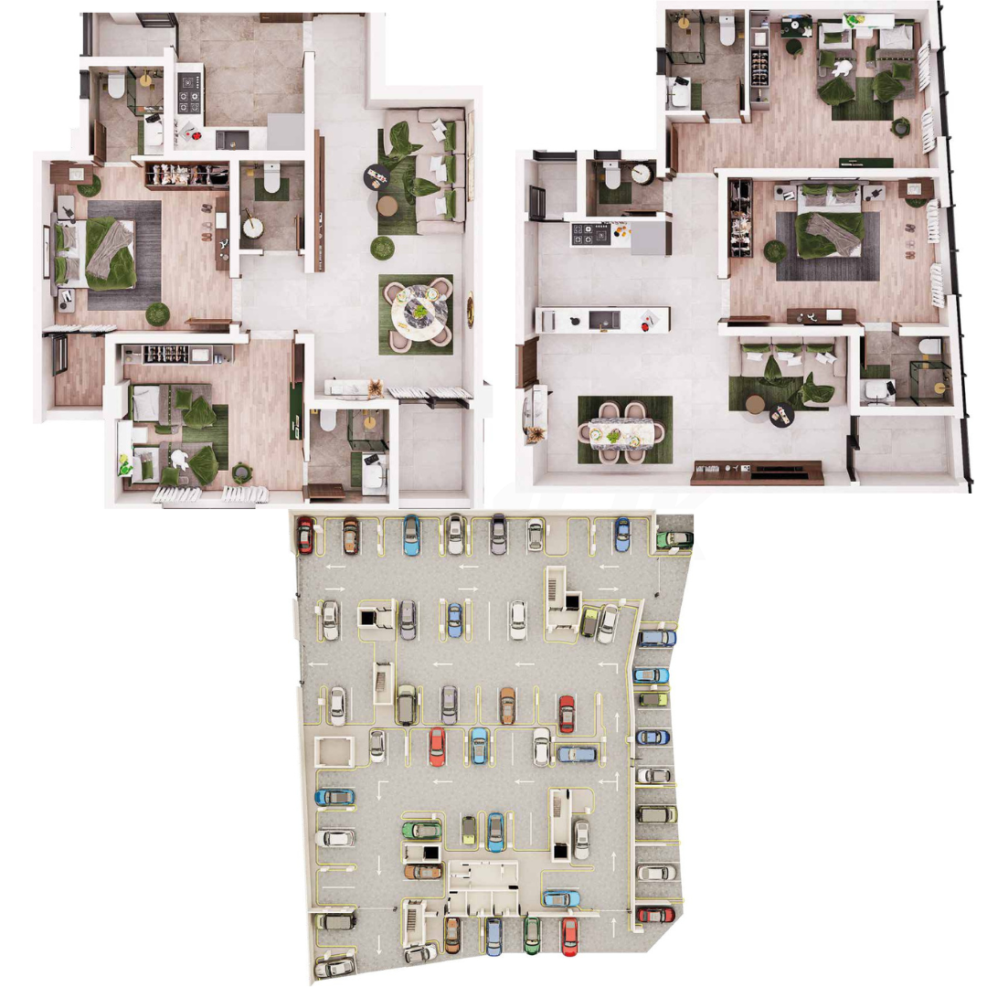 آپارتمان 2 خوابه برای فروش در الخوبرا الجنوبية | OMR 51,500 | Tamlik عمان thumbnail 4