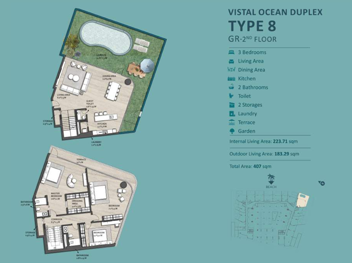 فروش آپارتمان ۱ خوابه در الموج | OMR 140,000 | Tamlik عمان thumbnail 11