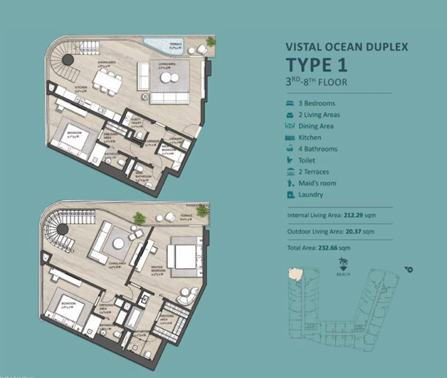 فروش آپارتمان ۱ خوابه در الموج | OMR 140,000 | Tamlik عمان thumbnail 10