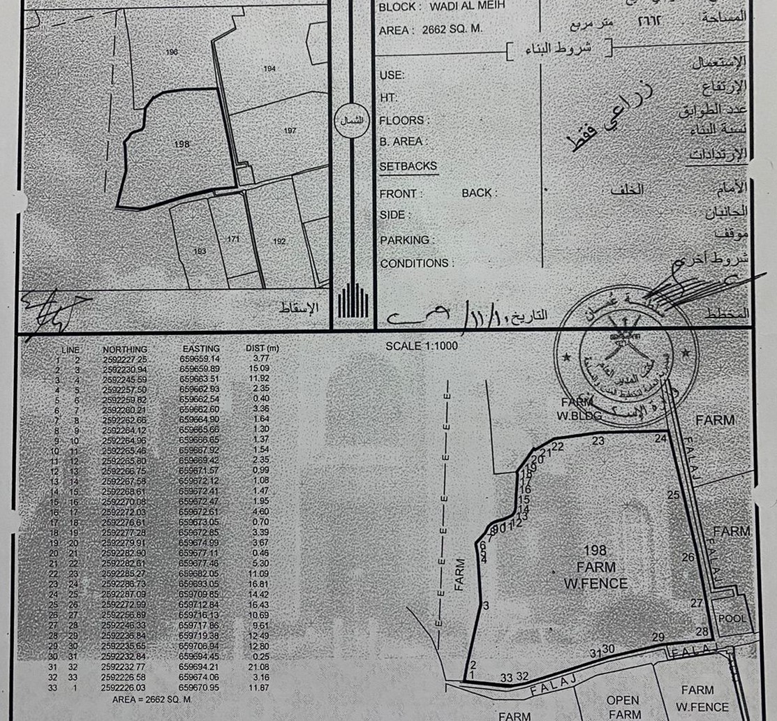 5038m² Land for Sale in Al Amerat | OMR 250,000 | Tamlik Oman thumbnail 3